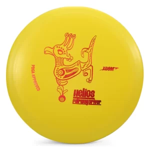 X-COM Disc-Golf Fairway Friver HELIOS - couleur jaune - Boutique Frisbee-Ultimate