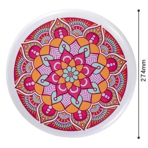 Frisbee loisirs motifs floraux : Motif10