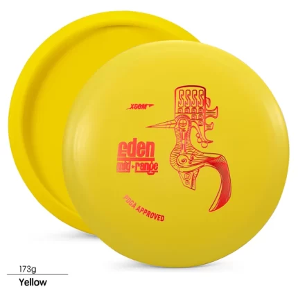 X-COM Disc-Golf - Mid-range : Eden Jaune - Boutique Frisbee-Ultimate