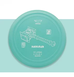Frisbee Yikun Putt & Approach HAMMER Tiger Line - Disque vert
